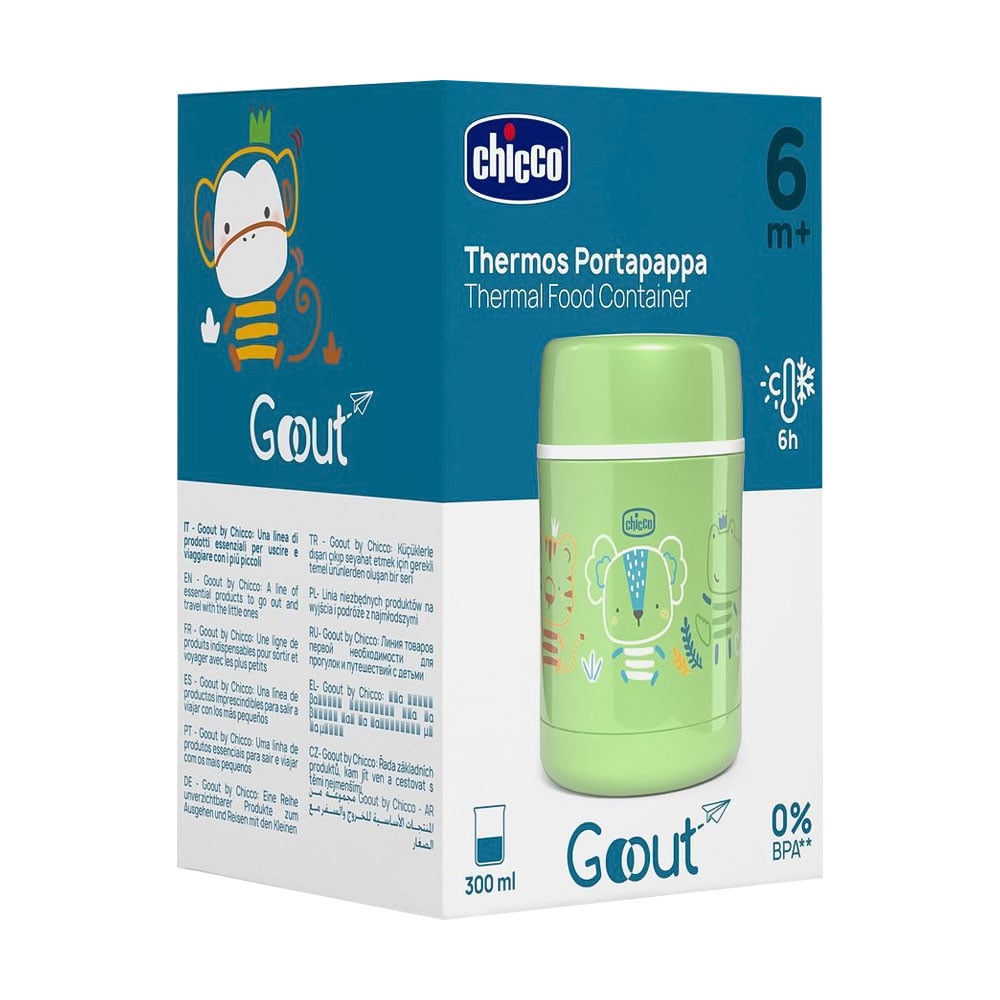 Термос для дитячого харчування Chicco, 300 мл (60182.30)